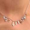 Morellato Foglia 925 Silver Necklace SAKH49 For Women