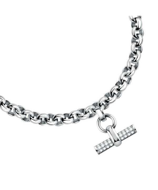 Morellato Abbraccio Stainless Steel Cool Chain Bracelet SAUC13 For Women