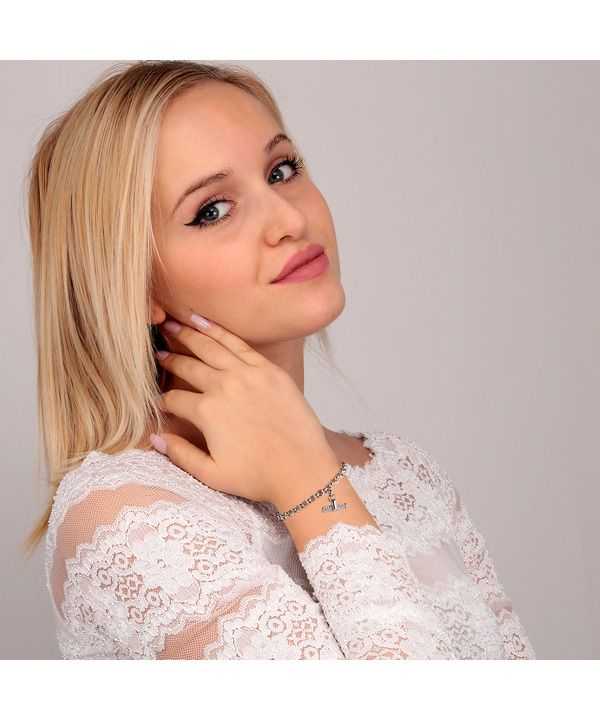 Morellato Abbraccio Stainless Steel Cool Chain Bracelet SAUC13 For Women