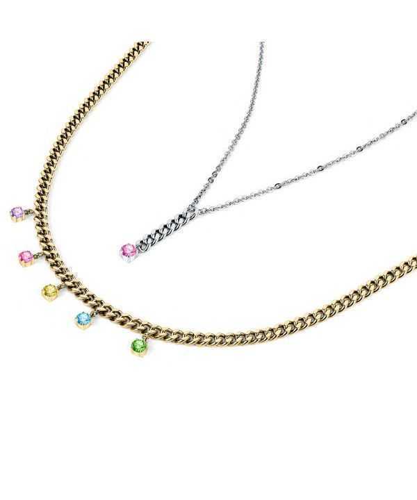 Morellato Poetica Stainless Steel Necklace SAUZ01 For Women