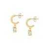 Morellato Colori Gold Tone Stainless Steel Earrings SAVY07 For Women