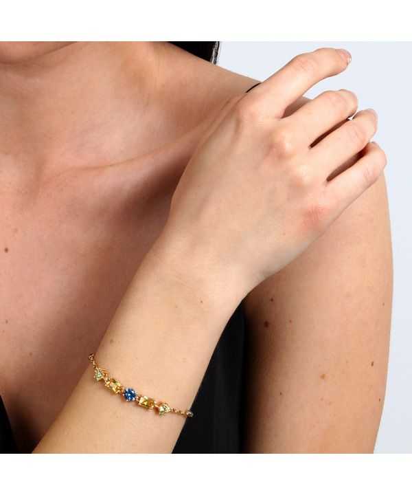 Morellato Colori Gold Tone Stainless Steel Bracelet SAVY08 For Women