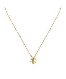 Morellato Istanti Gold Tone Stainless Steel Necklace SAVZ03 For Women