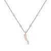 Morellato Istanti Rose Gold Tone Stainless Steel Necklace SAVZ04 For Women