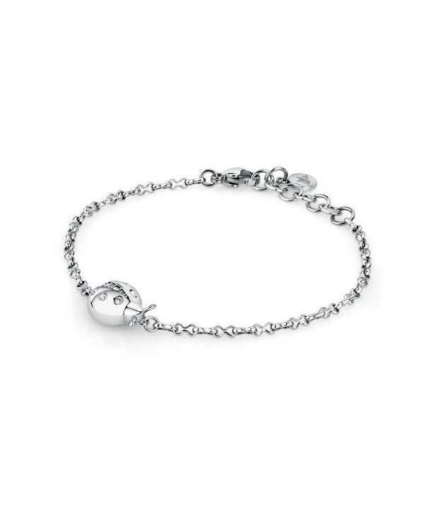 Morellato Istanti Silver Tone Stainless Steel Bracelet SAVZ09 For Women