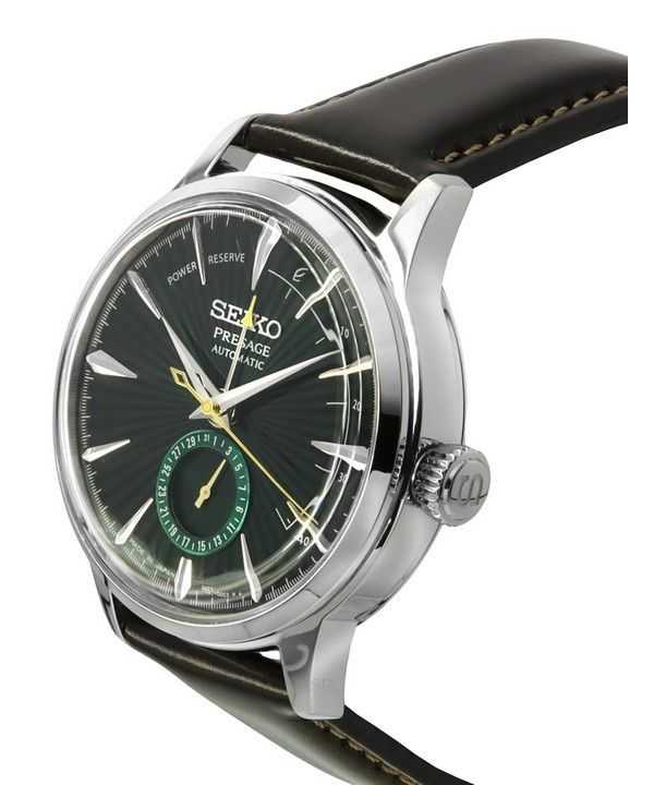 Seiko Presage Cocktail Time Midnight Mockingbird Green Dial Automatic SSA459J1 Mens Watch