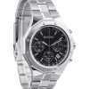 Bulova Classic Precisionist Octagon Chronograph Stainless Steel Black Dial Quartz 96B410 100M Men's Watch