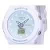 Casio Baby-G Futuristic Holographic Analog Digital Light Green Dial Quartz BGA-320FH-4A 100M Womens Watch