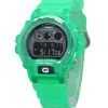 Casio G-Shock Joytopia Digital Translucent Green Resin Strap Quartz DW-6900JT-3 200M Men's Watch