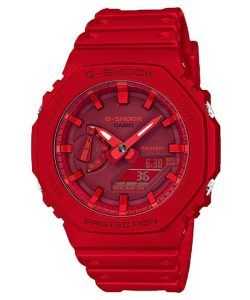 Casio G-Shock Carbon Core Guard Resin Strap Analog Digital GA-2100-4A GA2100-4 200M Men's Watch