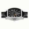 Ingersoll The California Leather Strap Skeleton Black Dial Automatic I14202 Men's Watch