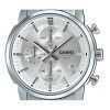 Casio Standard Analog Chronograph Stainless Steel Silver Dial Quartz MTP-E510D-7AV Men's Watch