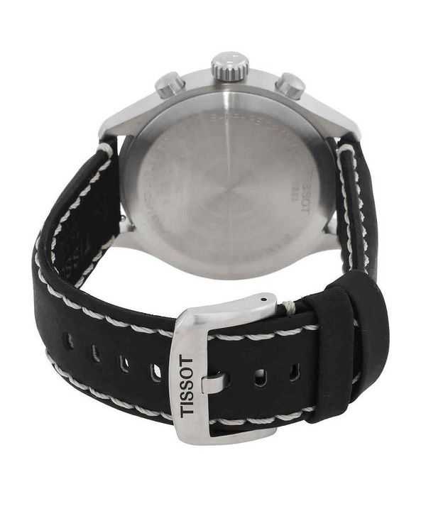 Tissot T-Sport Chrono XL Leather Strap Anthracite Dial Quartz T116.617.16.062.00 100M Mens Watch
