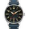 AVI-8 Hawker Hurricane Kent Automatic Sussex Leather Strap Blue Dial Automatic AV-4094-02 Men's Watch
