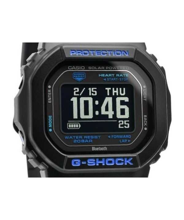 Casio G-Shock G-Squad Digital Smartphone Link Bluetooth Bio Based Resin Solar DW-H5600-1A2 200M Men's Watch