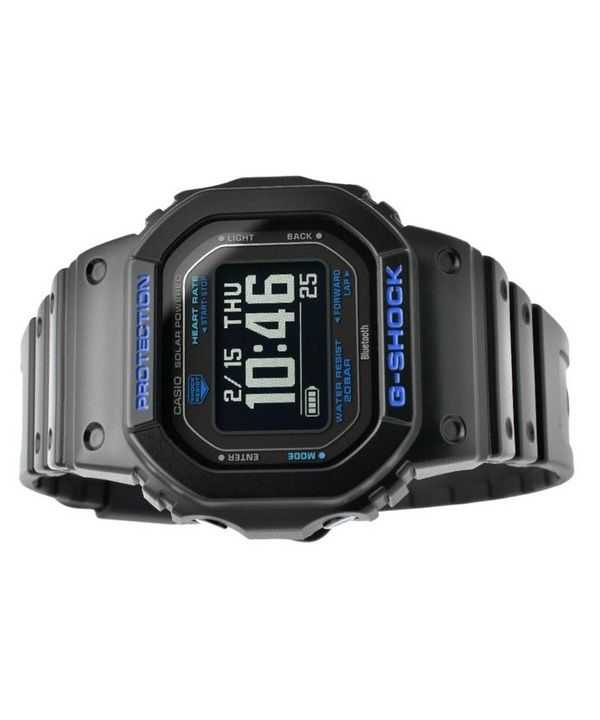 Casio G-Shock G-Squad Digital Smartphone Link Bluetooth Bio Based Resin Solar DW-H5600-1A2 200M Men's Watch