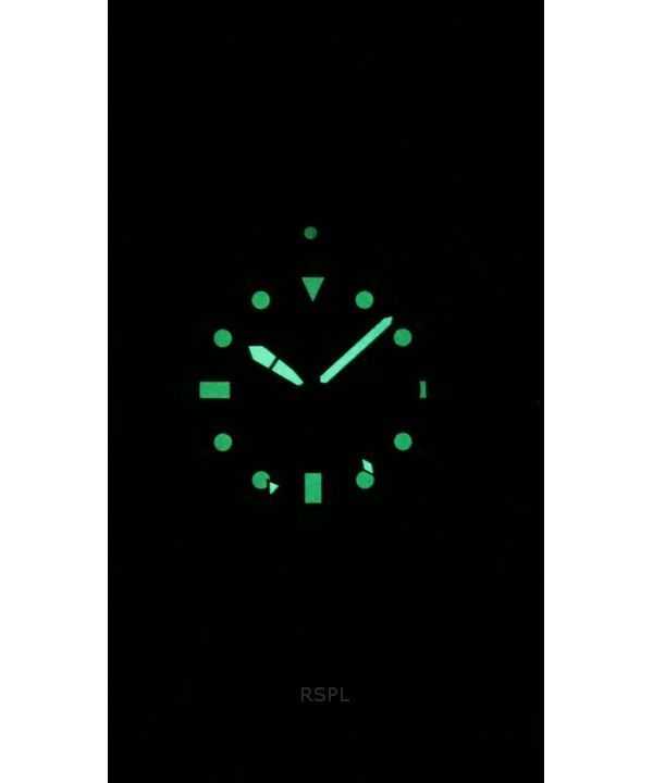 Fossil Blue GMT Silicone Strap Black Dial Quartz FS6036 100M Men's Watch