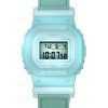 Casio G-Shock Digital Organic Blue Cloth Strap Bio-Based Resin Quartz GMD-S5600CT-3 200M Women's Watch