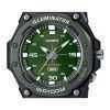 Casio Standard Analog Resin Strap Green Dial Quartz MW-620H-3AV 100M Men's Watch