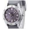 Orient Sports Leather Strap Lilac Dial Automatic Diver's RA-AC0Q07V10B 200M Men's Watch
