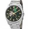 Orient Contemporary Stainless Steel Open Heart Green Dial Automatic RA-AR0008E10B Mens Watch
