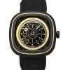 Sevenfriday T Series NFC Enabled Stainless Steel Black Dial Automatic T2/06 SF-T2-06 Men's Watch