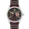 AVI-8 Spitfire Lock Chronograph Airfix Edition Raven Black Dial Quartz AV-4089-09 Men's Watch