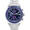 Fossil Sport Tourer Chronograph Stainless Steel Blue Dial Quartz FS6047 Men's Watch
