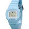 Casio G-Shock G-Lide Digital Light Blue Bio Based Resin Strap Quartz GLX-S5600-2 200M Womens Watch