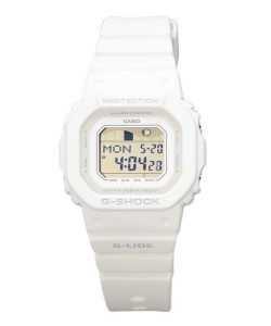 Casio G-Shock G-Lide Digital White Bio Based Resin Strap Quartz GLX-S5600-7B 200M Womens Watch