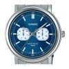 Casio Standard Analog Stainless Steel Blue Dial Quartz MTP-E335D-2E1V Men's Watch