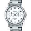 Casio Standard Analog Stainless Steel White Dial Quartz MTP-E335D-7EV Men's Watch