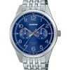 Casio Standard Analog Stainless Steel Blue Dial Quartz MTP-E340D-2AV Men's Watch