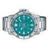 Casio Standard Analog Stainless Steel Turquoise Blue Dial Quartz MTP-VD01D-3E2V Men's Watch