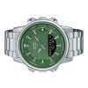 Casio Analog Digital Stainless Steel Green Dial Quartz AMW-880D-3AV Men's Watch