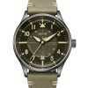 AVI-8 Hawker Hurricane Kent Automatic Stanton Leather Strap Grey Dial AV-4094-04 Men's Watch