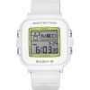Casio Baby-G Plus Digital 30th Anniversary White Resin Strap Quartz BGD-10K-7 100M Women's Watch With Special Holder