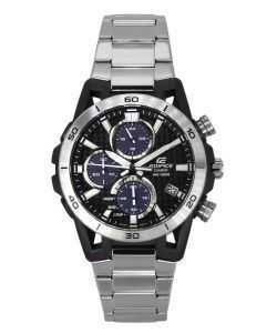 Casio Edifice Sospensione Analog Chronograph Stainless Steel Grey Dial Solar Powered EQS-960D-1AV 100M Men's Watch