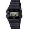 Casio POP Digital Black Bio Based Resin Strap Quartz F-91WB-1A Unisex Watch