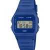 Casio POP Digital Blue Bio Based Resin Strap Quartz F-91WB-2A1 Unisex Watch