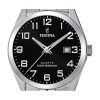 Festina Classics Stainless Steel Black Dial Quartz F20437-4 100M Men's Watch