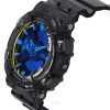Casio G-Shock Analog Digital Transparent Black Resin Strap Multicolor Dial Quartz GA-110TLS-8A 200M Men's Watch