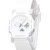 Casio G-Shock Analog Digital White Resin White Dial Strap Quartz GA-2300-7A 200M Men's Watch