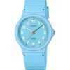 Casio Pop Analog Blue Bio Based Resin Strap Blue Dial Quartz LQ-24B-2B Women's Watch