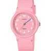 Casio Pop Analog Pink Bio Based Resin Strap Pink Dial Quartz LQ-24B-4B Women's Watch