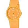 Casio POP Analog Bio Based Resin Strap Orange Dial Quartz MQ-24B-9B Unisex Watch