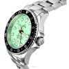 Ratio FreeDiver GMT Series Sapphire Stainless Steel Green Dial Automatic RTF059 200M Men's Watch