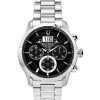 Bulova Sutton Big Date Chronograph Stainless Steel Black Dial Quartz 96B319 Men's Watch