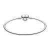 Pandora Moments Heart Clasp Bangle Bracelet 596268-17 For Women