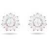 Swarovski Idyllia Rose Gold Tone Plated And Zirconia Stud Earrings 5459597 For Women